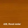 Osmo UV-Beschermingsolie 428 Rood cedar